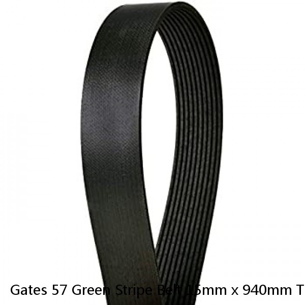 Gates 57 Green Stripe Belt 15mm x 940mm TR22363 #1 small image