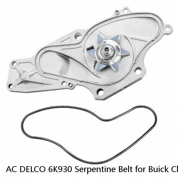 AC DELCO 6K930 Serpentine Belt for Buick Chevy GMC Pickup Truck Pontiac Olds #1 small image