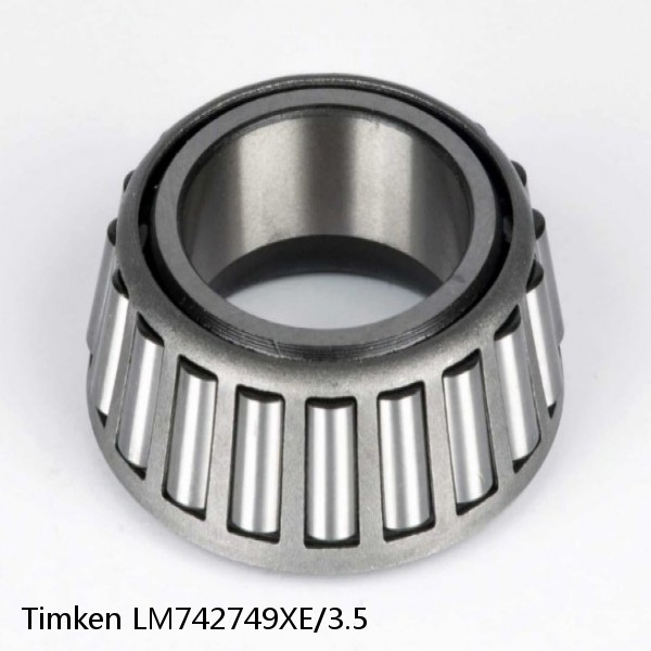 LM742749XE/3.5 Timken Tapered Roller Bearing #1 image