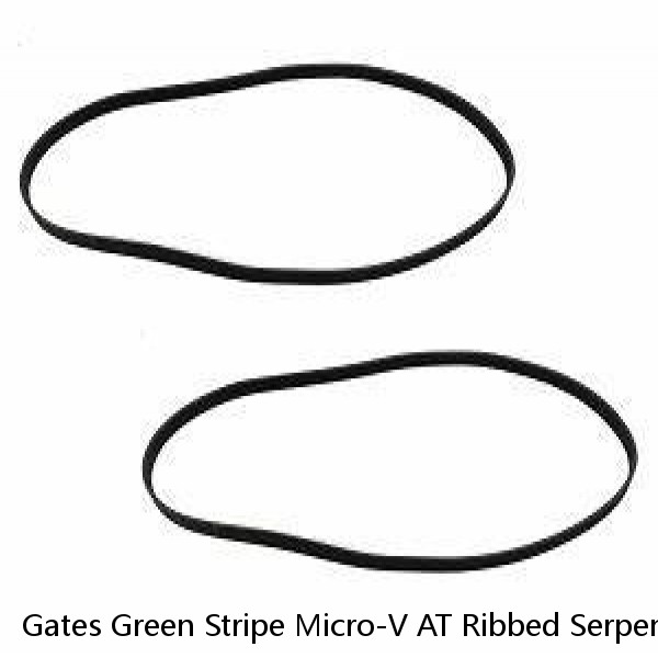 Gates Green Stripe Micro-V AT Ribbed Serpentine Belt K081223 Made in the USA #1 image