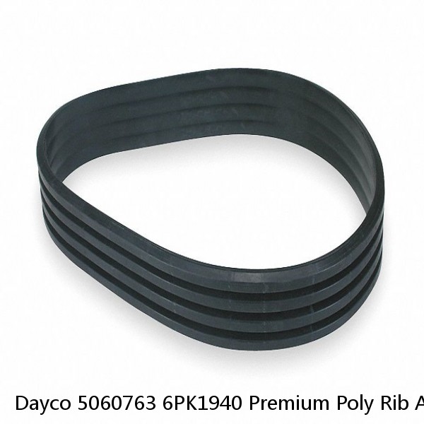 Dayco 5060763 6PK1940 Premium Poly Rib Automotive Belt, NEW #1 image