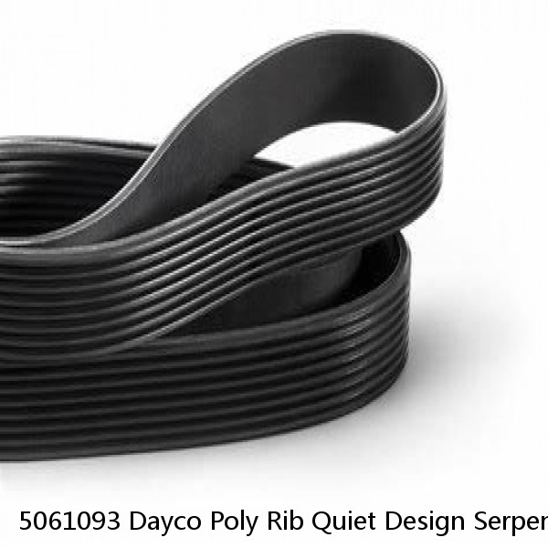 5061093 Dayco Poly Rib Quiet Design Serpentine Belt Made In USA 6PK2775 #1 image