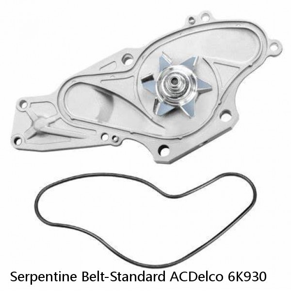 Serpentine Belt-Standard ACDelco 6K930 #1 image